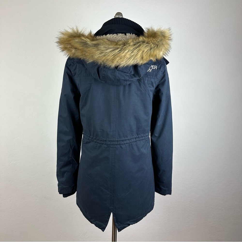 Superdry Shearling and Faux Fur Women's Parka - Picture 13 of 15